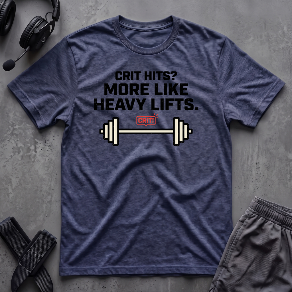 Crit Hits? More Like Heavy Lifts  T-Shirt