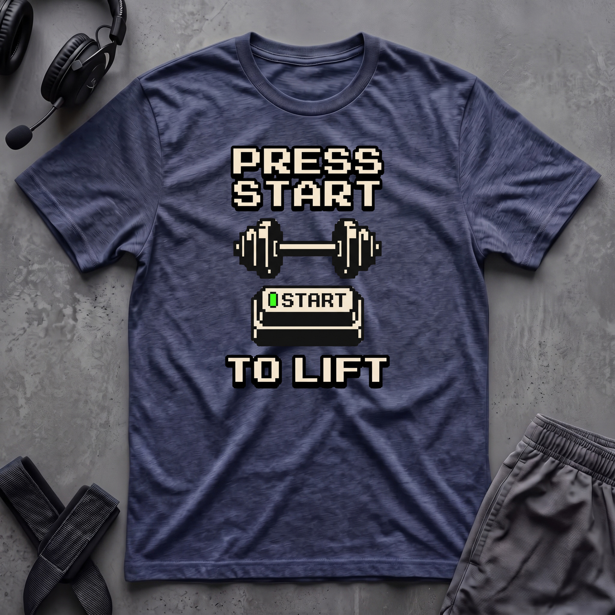 Press Start To Lift T-Shirt