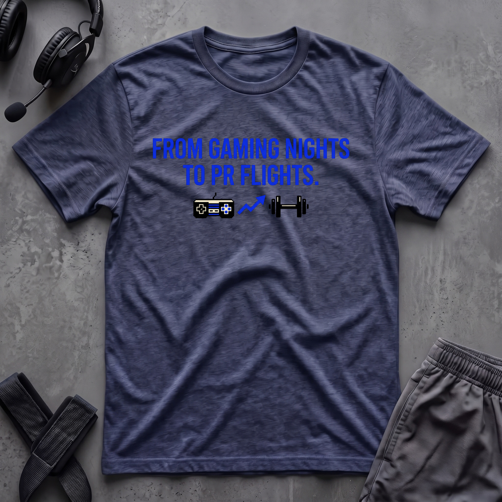 From Gaming Nights to PR Flights  T-Shirt