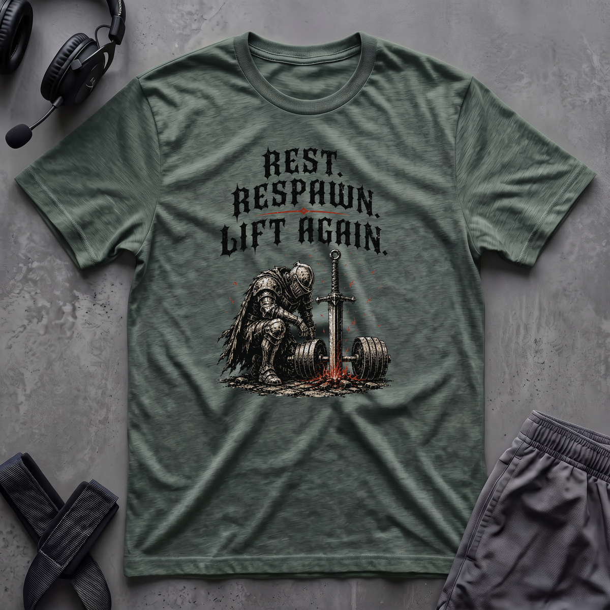 Rest.Respawn.LiftAgain. T-Shirt