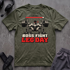Boss Fight Leg Day T-Shirt