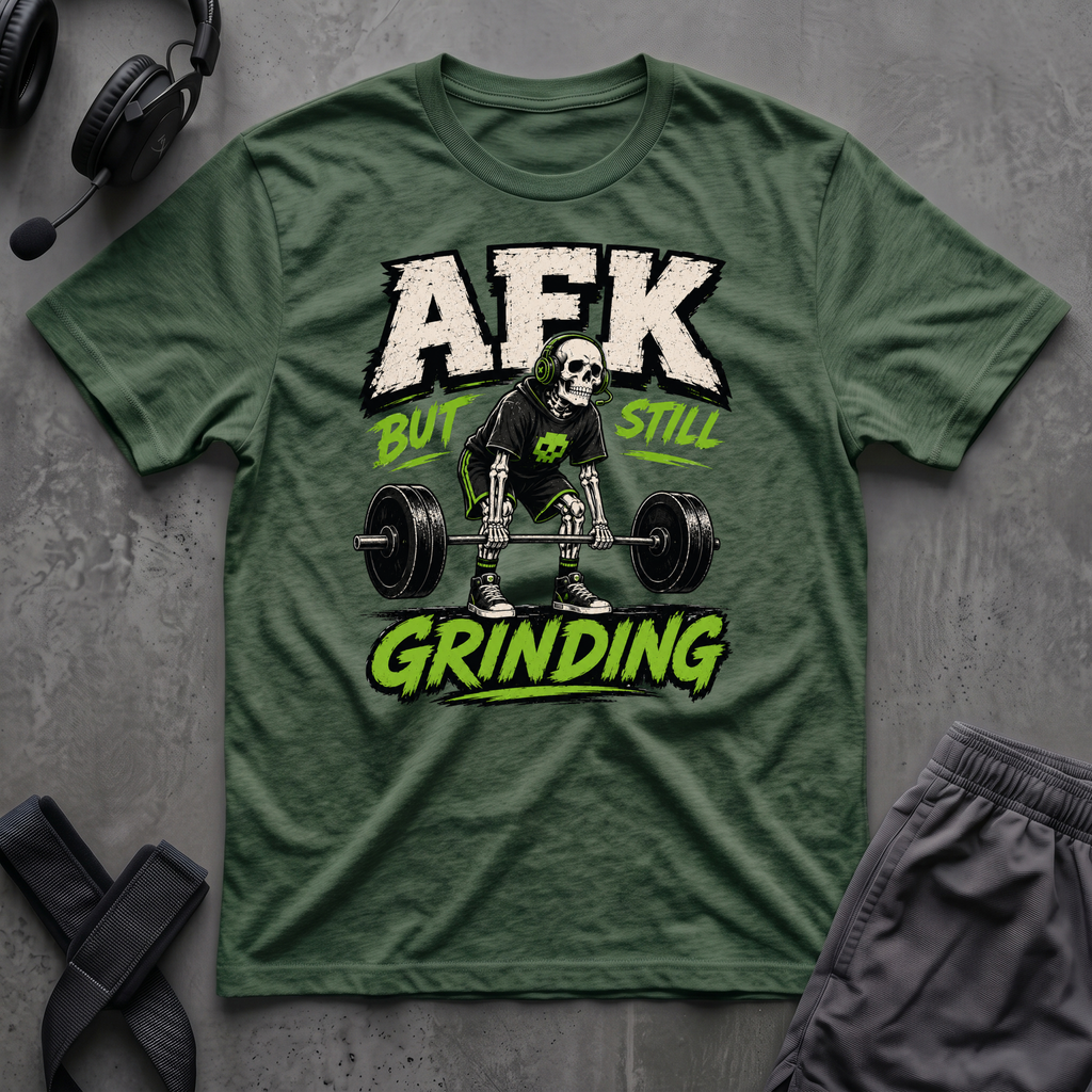AFK But Still Grinding T-Shirt
