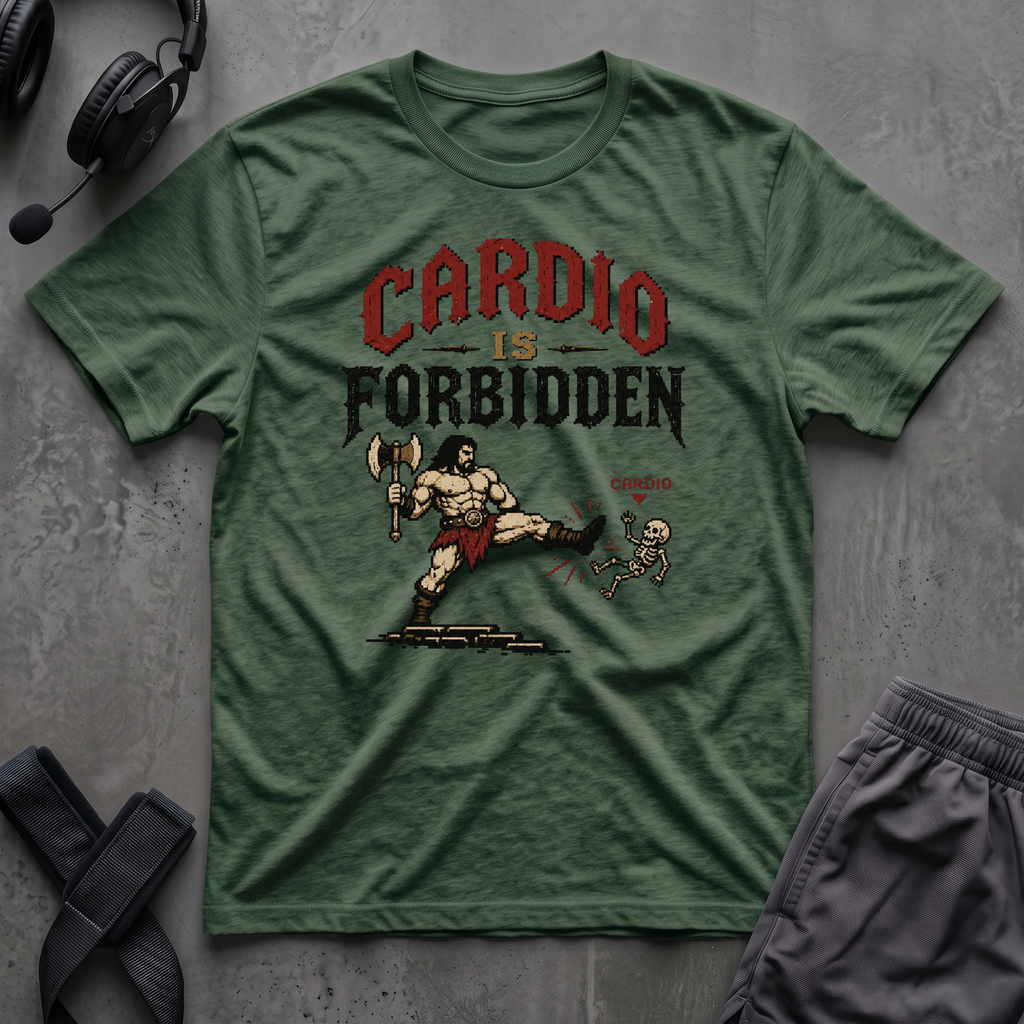 Cardio Is Forbidden T-Shirt