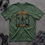 Leg Day Achievement Unlocked T-Shirt