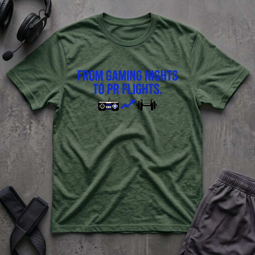 From Gaming Nights to PR Flights  T-Shirt