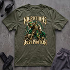 No Potions Just Protein T-Shirt