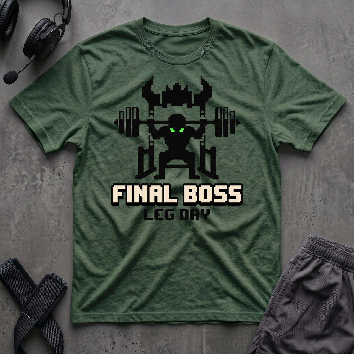 Final Boss Leg Day  T-Shirt