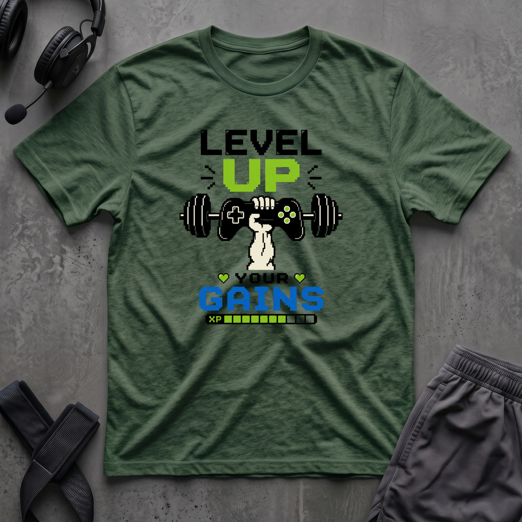 Level Up Your Gains T-Shirt