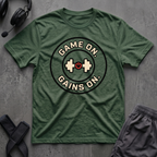 Game On. Gains On.  T-Shirt