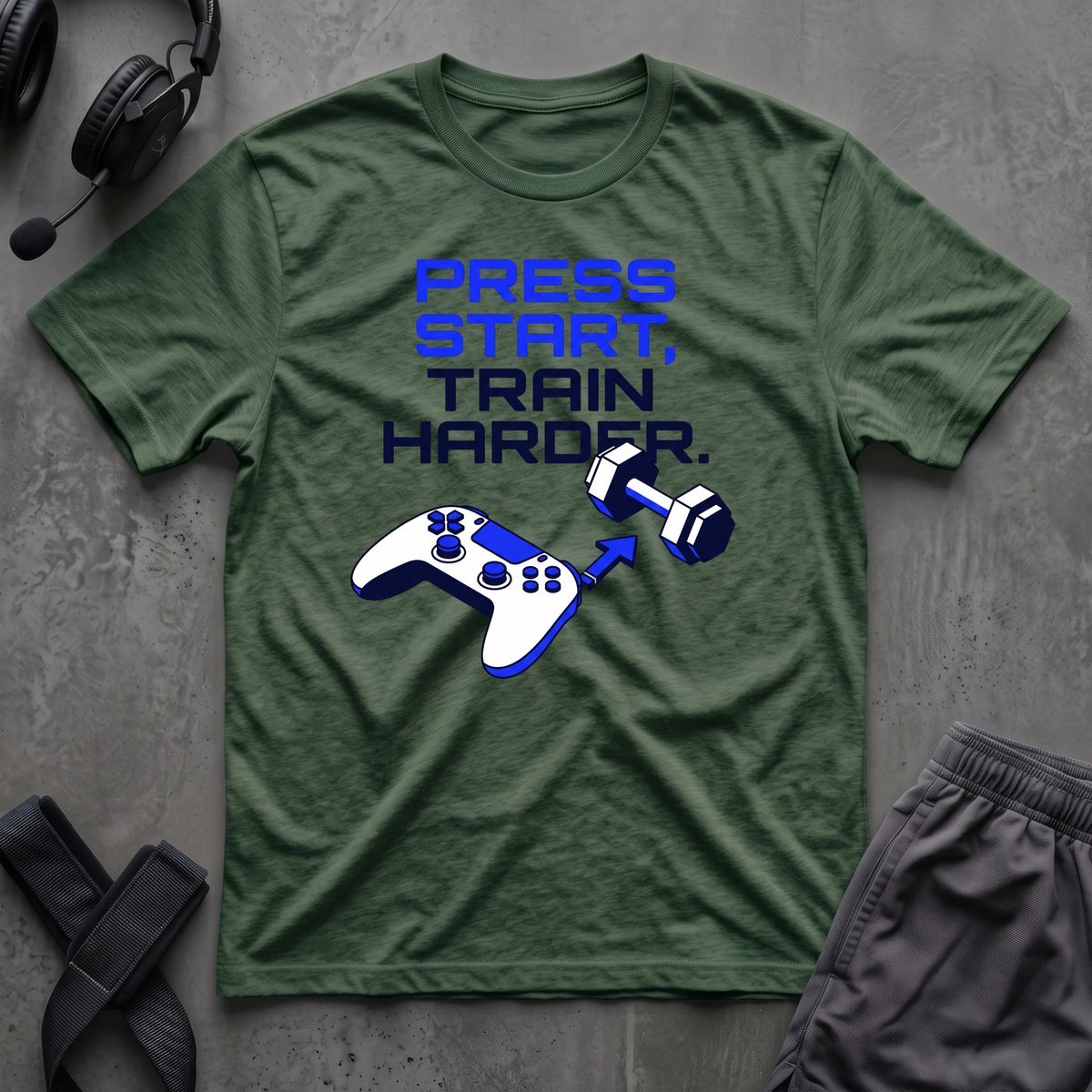 Press Start Train Harder T-Shirt