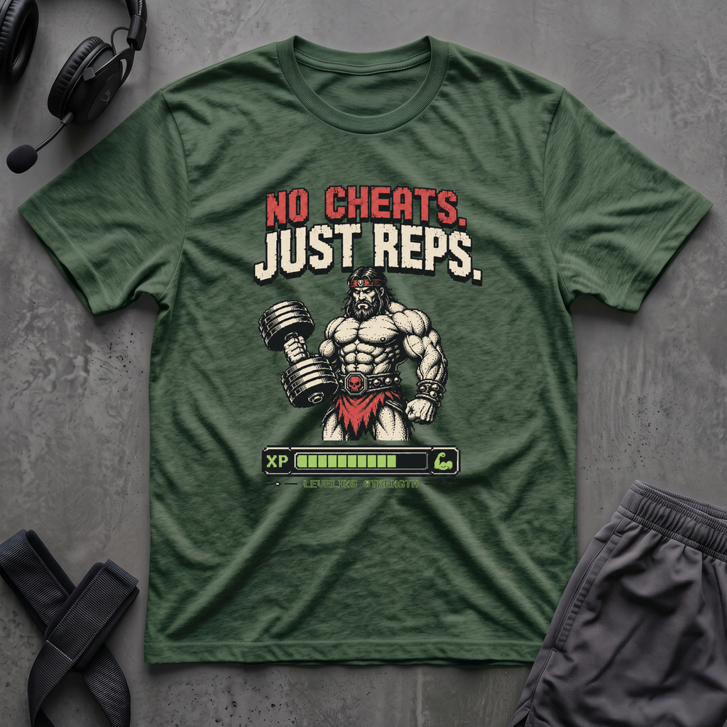No Cheats Just Reps  T-Shirt