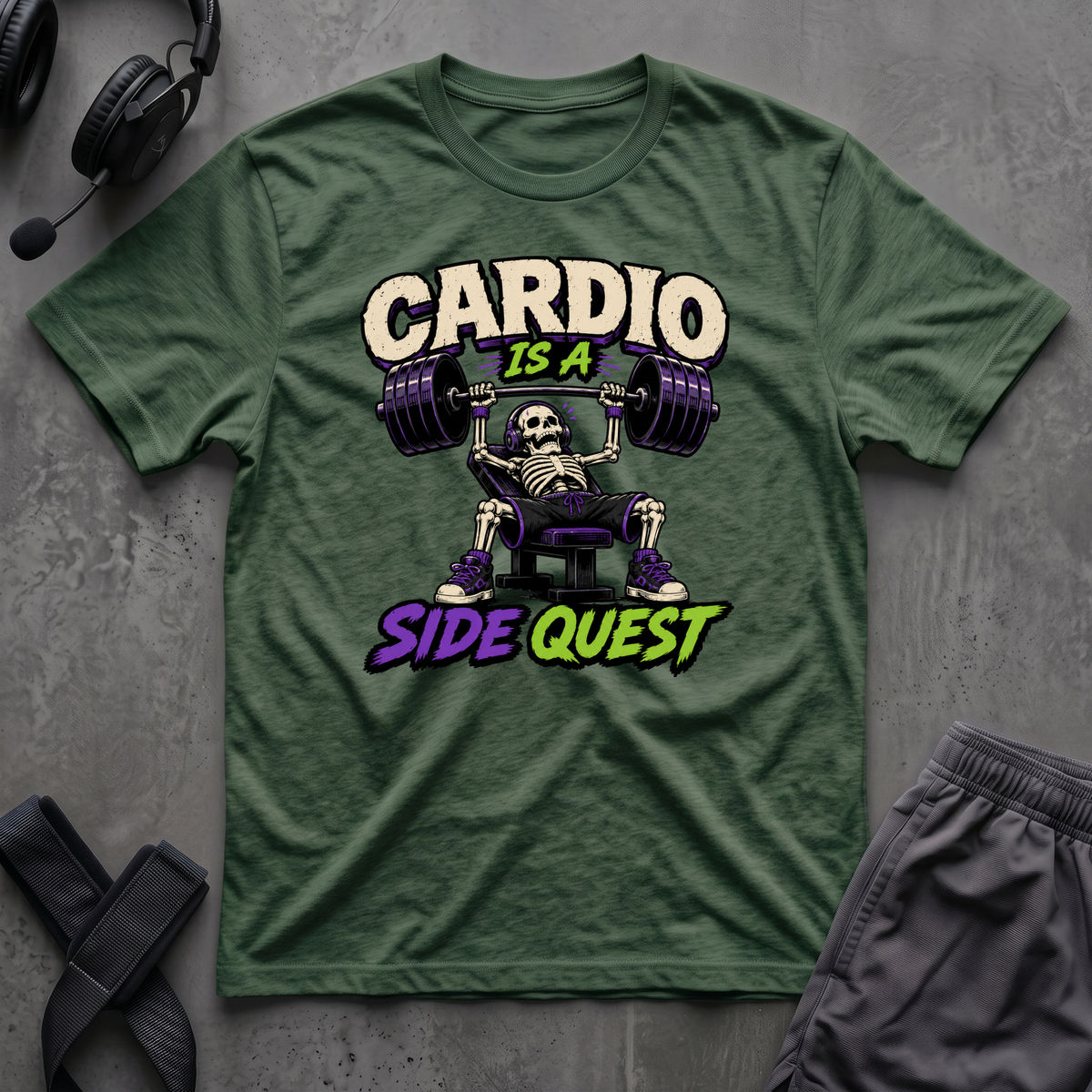 Cardio Is A Side Quest T-Shirt