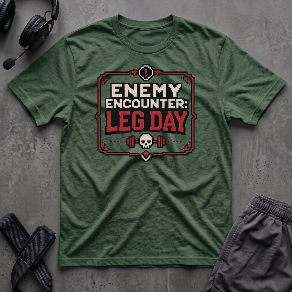 Enemy Encounter Leg Day T-Shirt