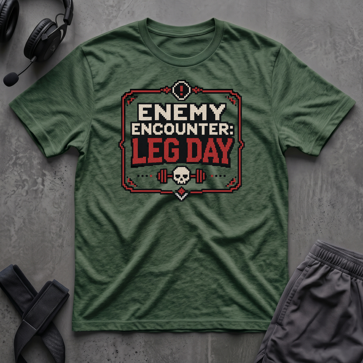 Enemy Encounter Leg Day T-Shirt