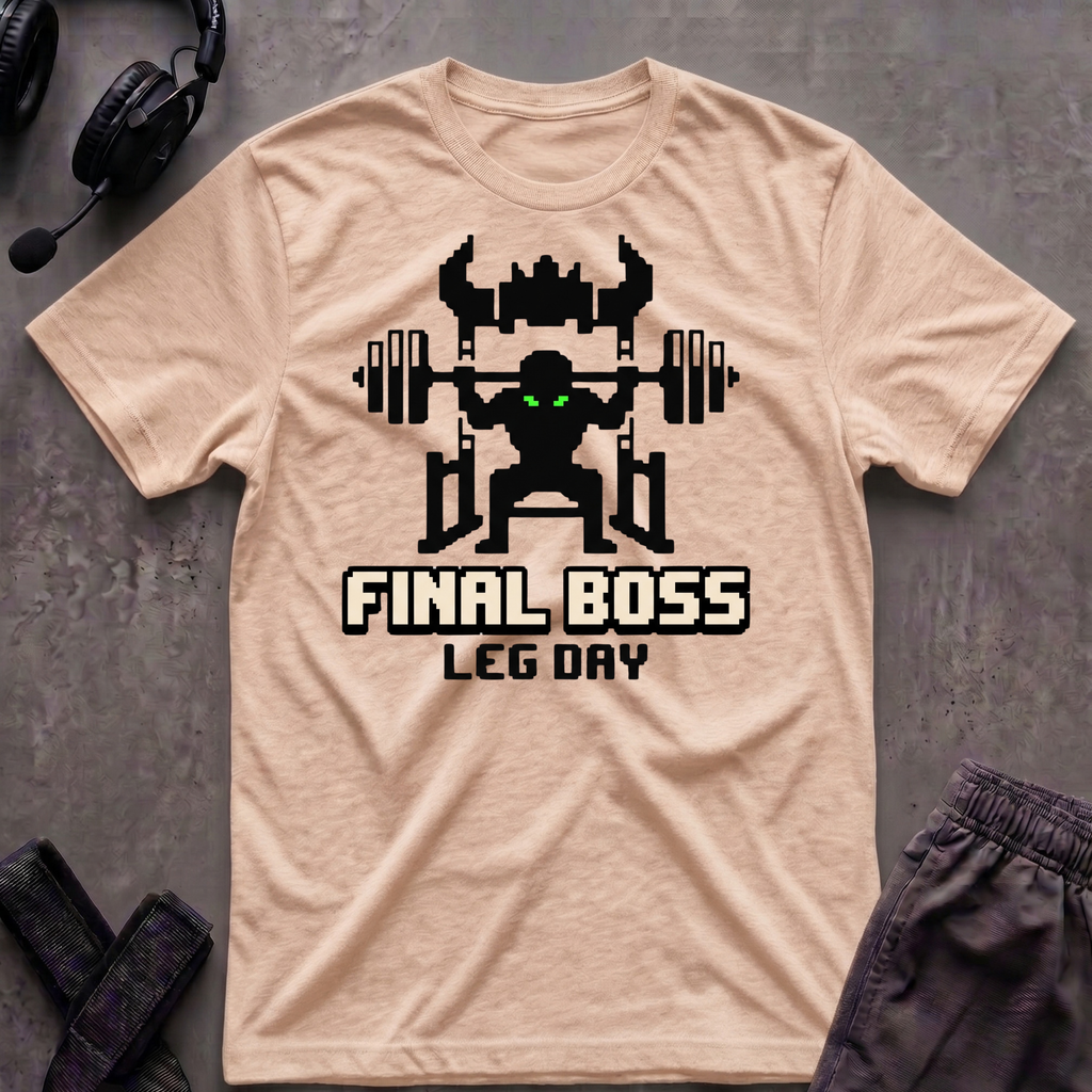 Final Boss Leg Day  T-Shirt