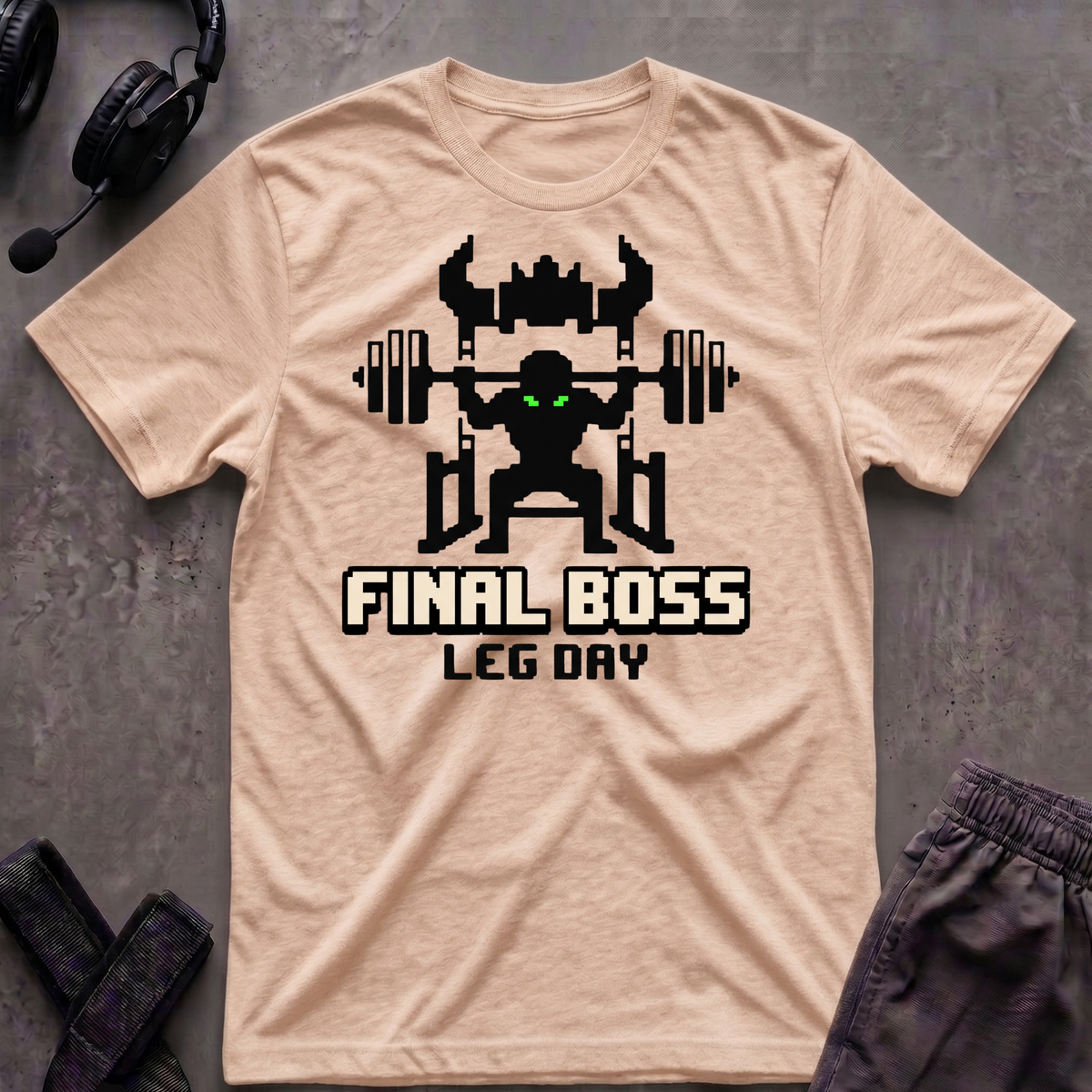 Final Boss Leg Day  T-Shirt