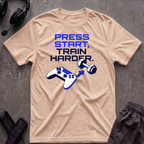 Press Start Train Harder T-Shirt