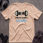Press Start Lift Weight T-Shirt