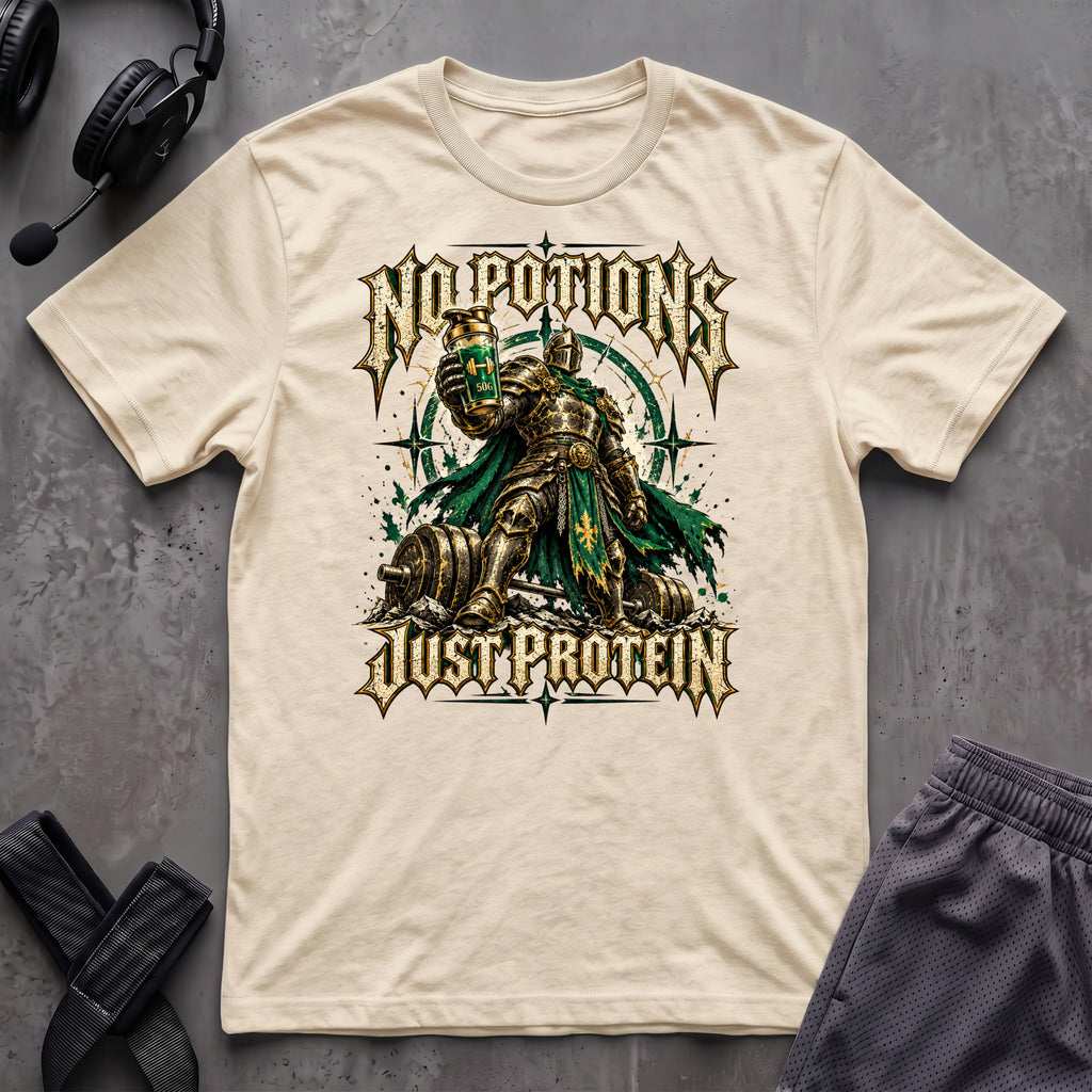 No Potions Just Protein T-Shirt