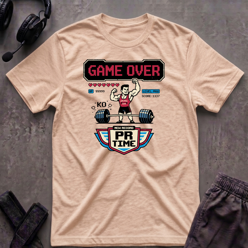 Game Over PR Time  T-Shirt
