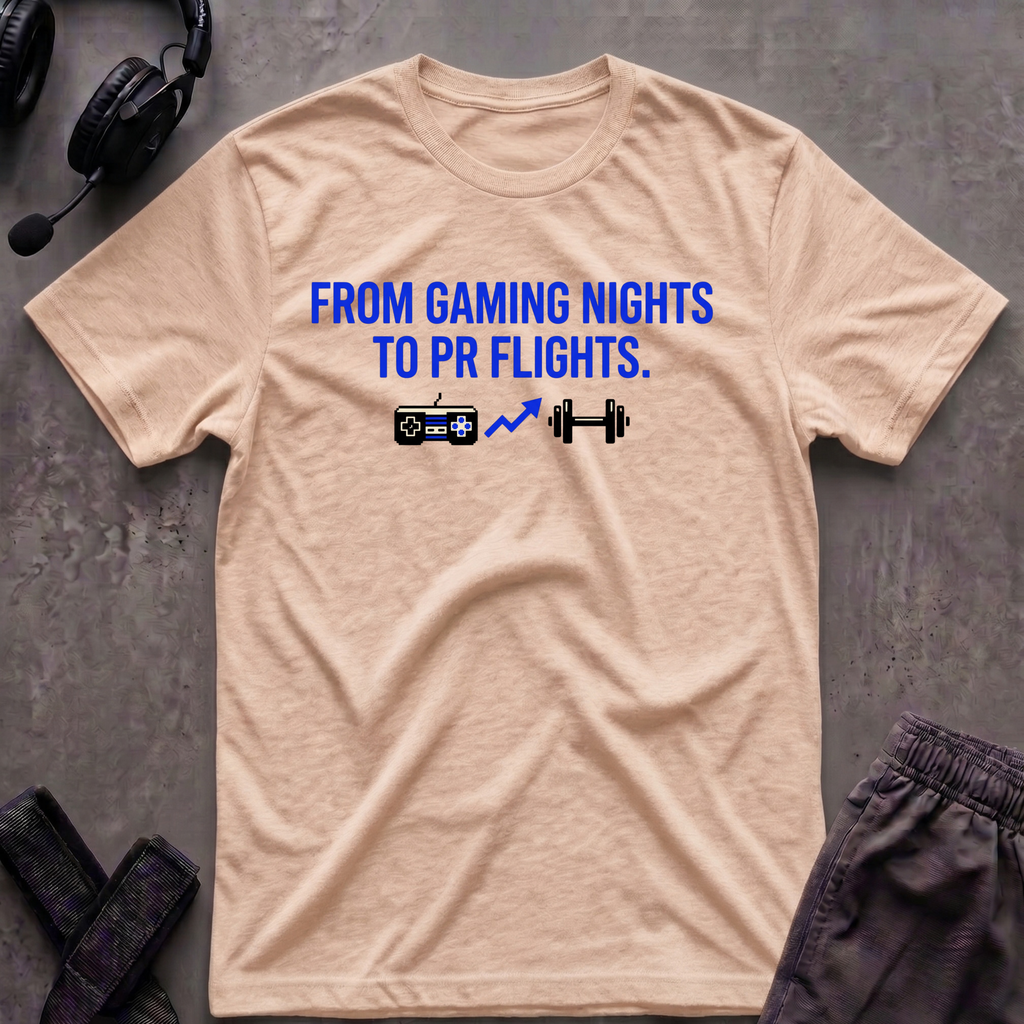 From Gaming Nights to PR Flights  T-Shirt