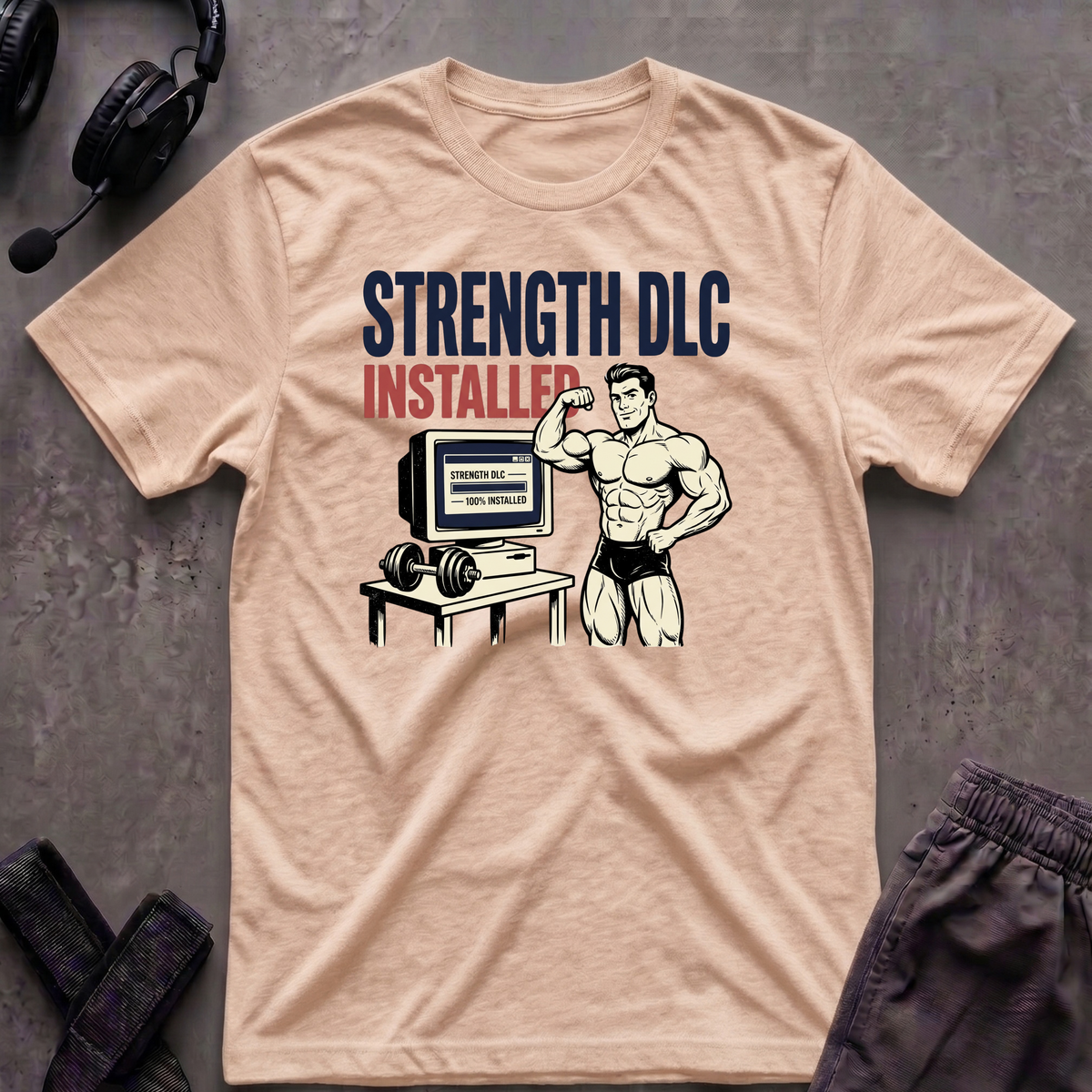 Strength DLC Installed T-Shirt