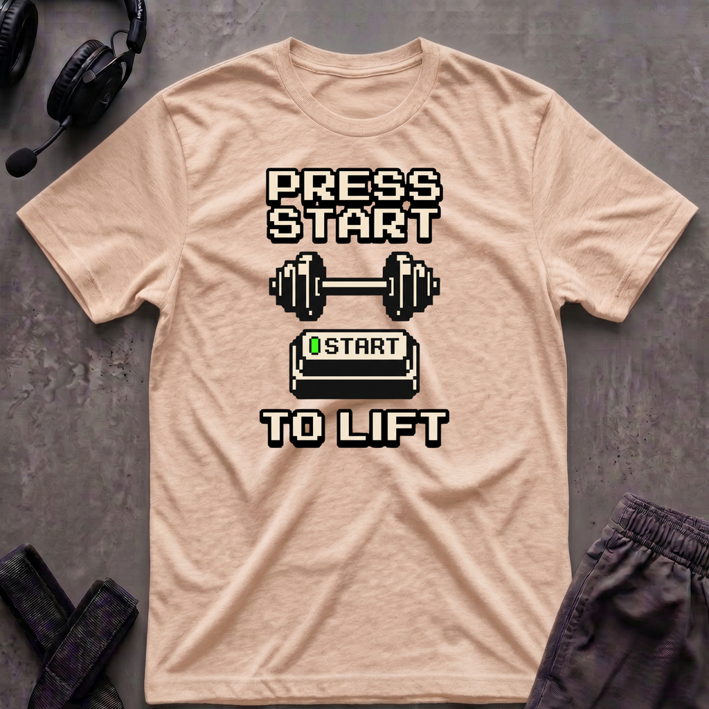 Press Start To Lift T-Shirt
