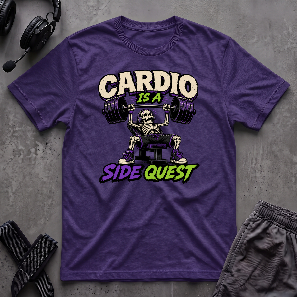 Cardio Is A Side Quest T-Shirt