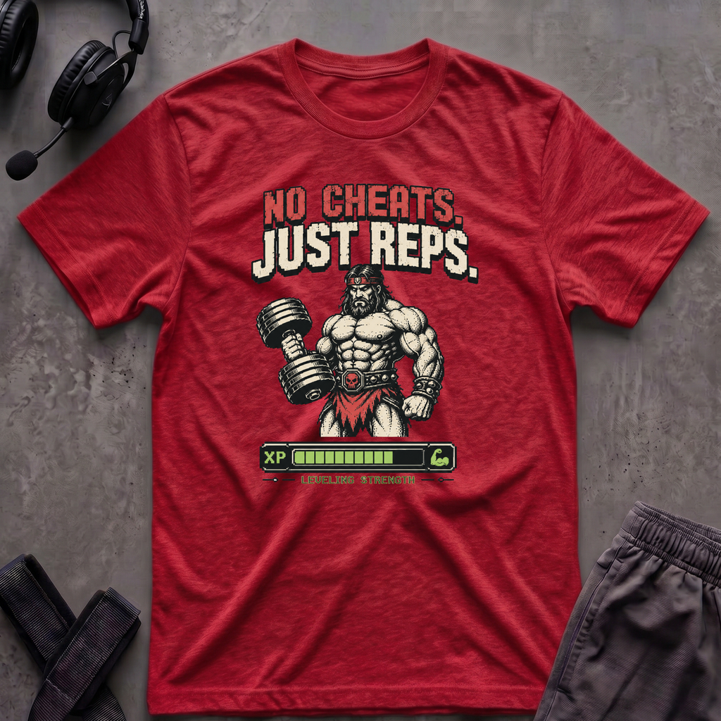 No Cheats Just Reps  T-Shirt