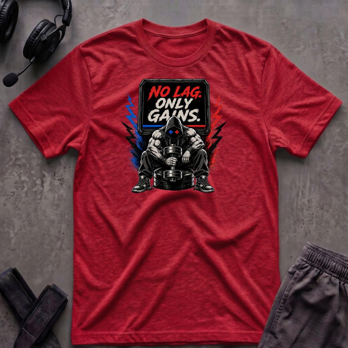 No Lag Only Gains  T-Shirt