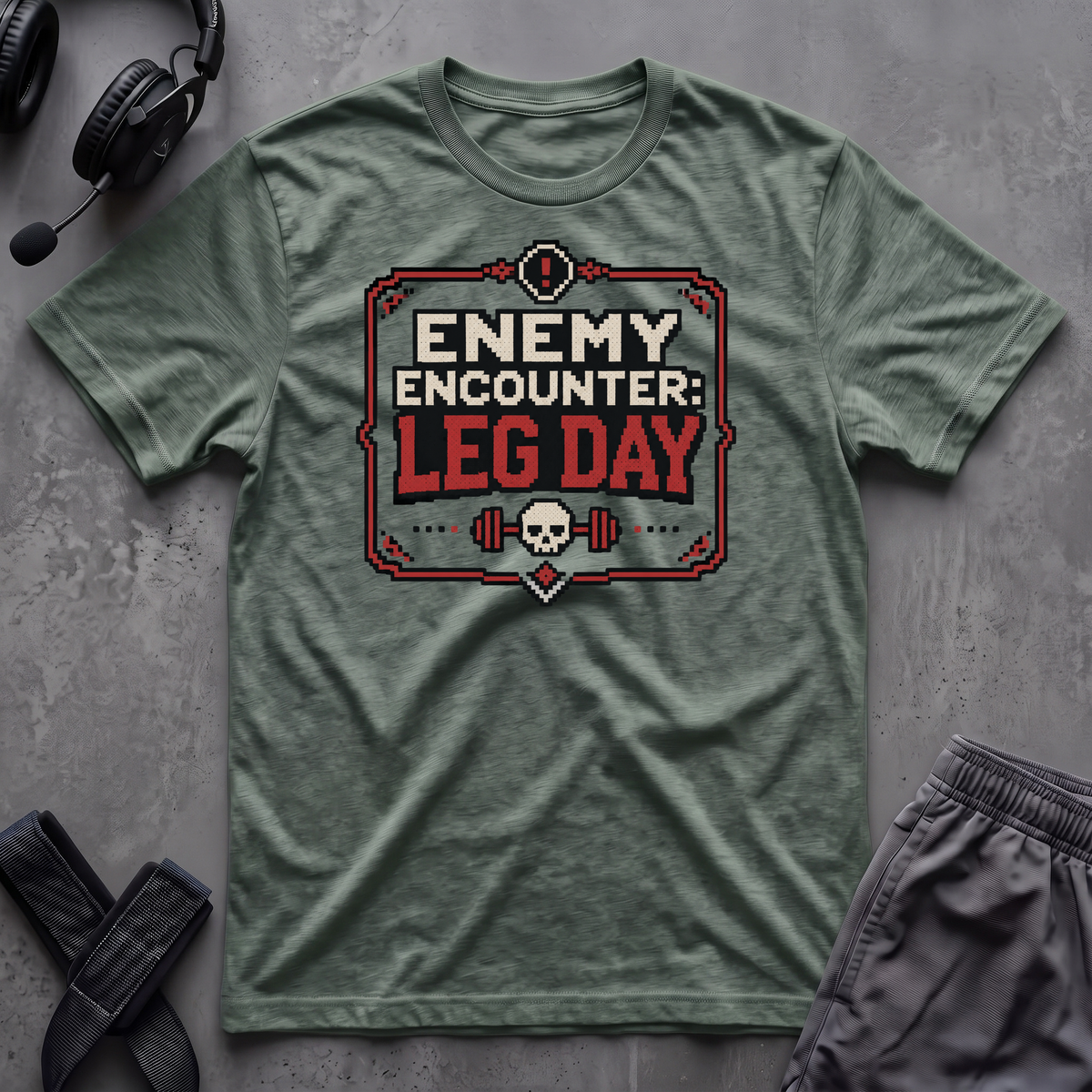 Enemy Encounter Leg Day T-Shirt