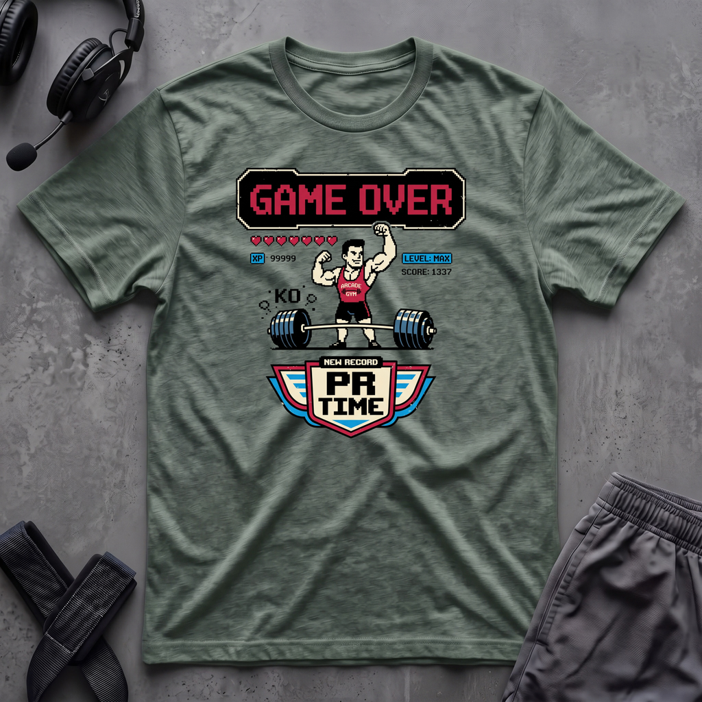 Game Over PR Time  T-Shirt