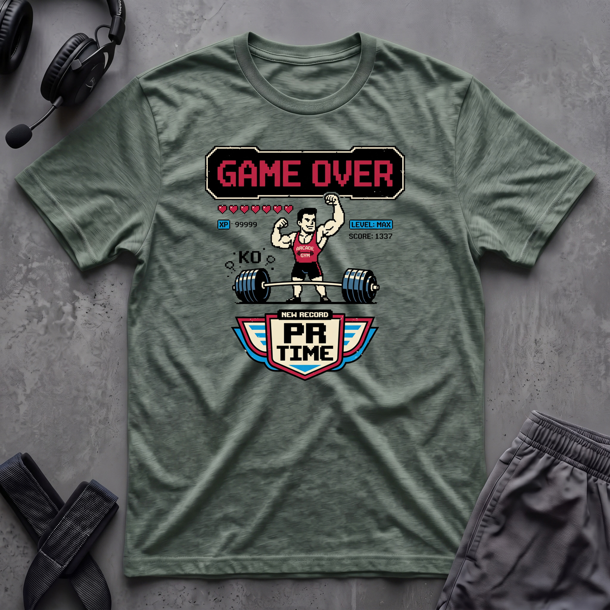 Game Over PR Time  T-Shirt