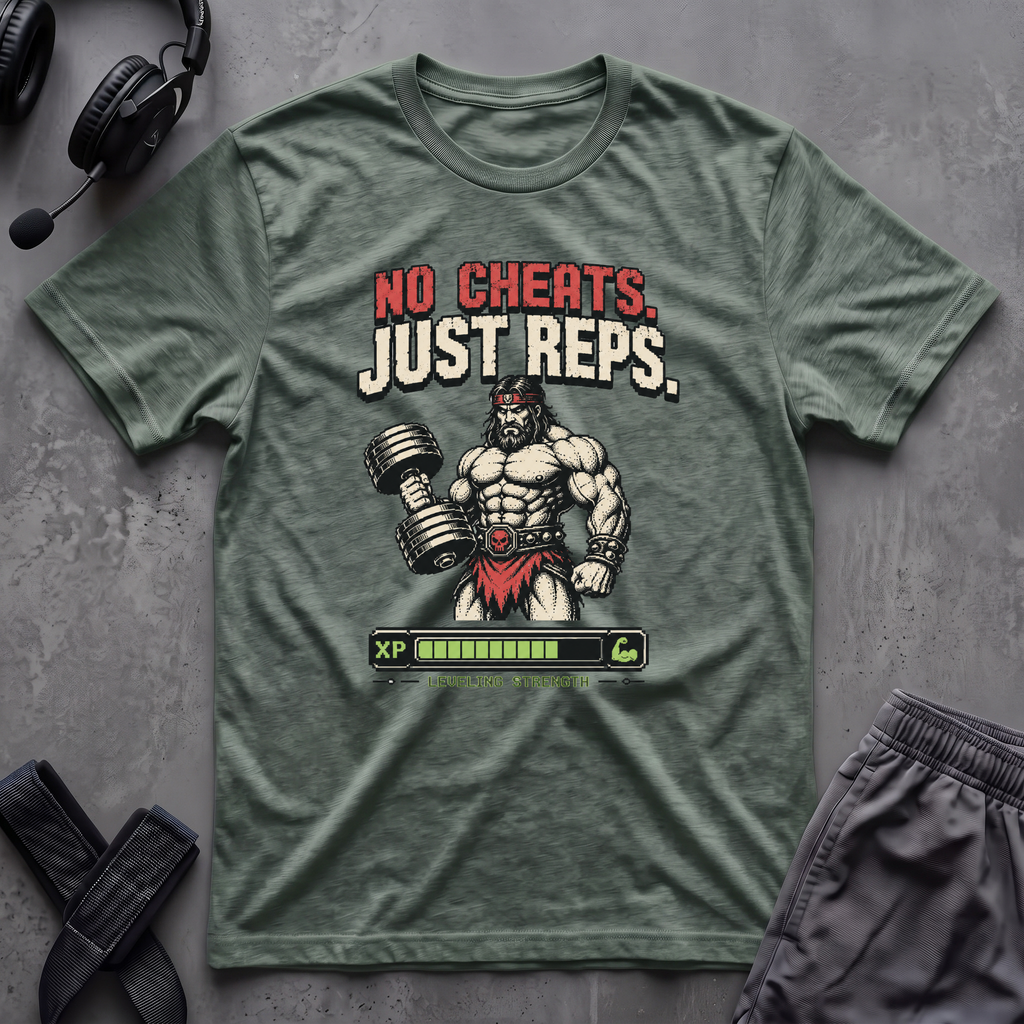 No Cheats Just Reps  T-Shirt