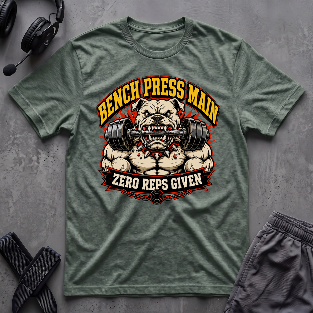 Bench Press Main Zero Reps Given T-Shirt