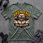 Bench Press Main Zero Reps Given T-Shirt