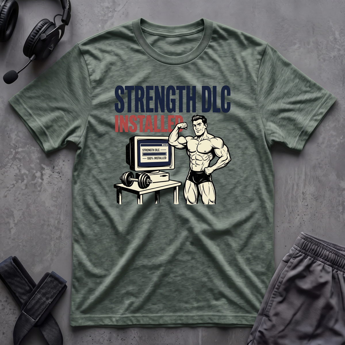 Strength DLC Installed T-Shirt