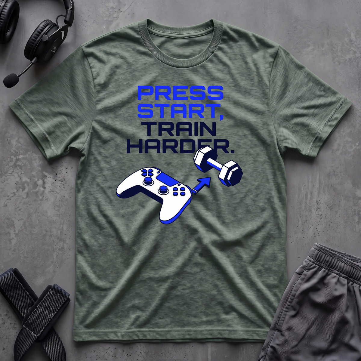 Press Start Train Harder T-Shirt