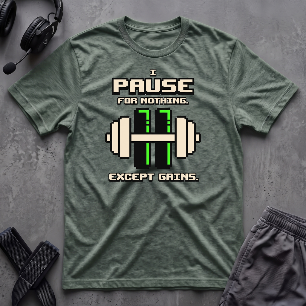 I Pause For Nothing  T-Shirt