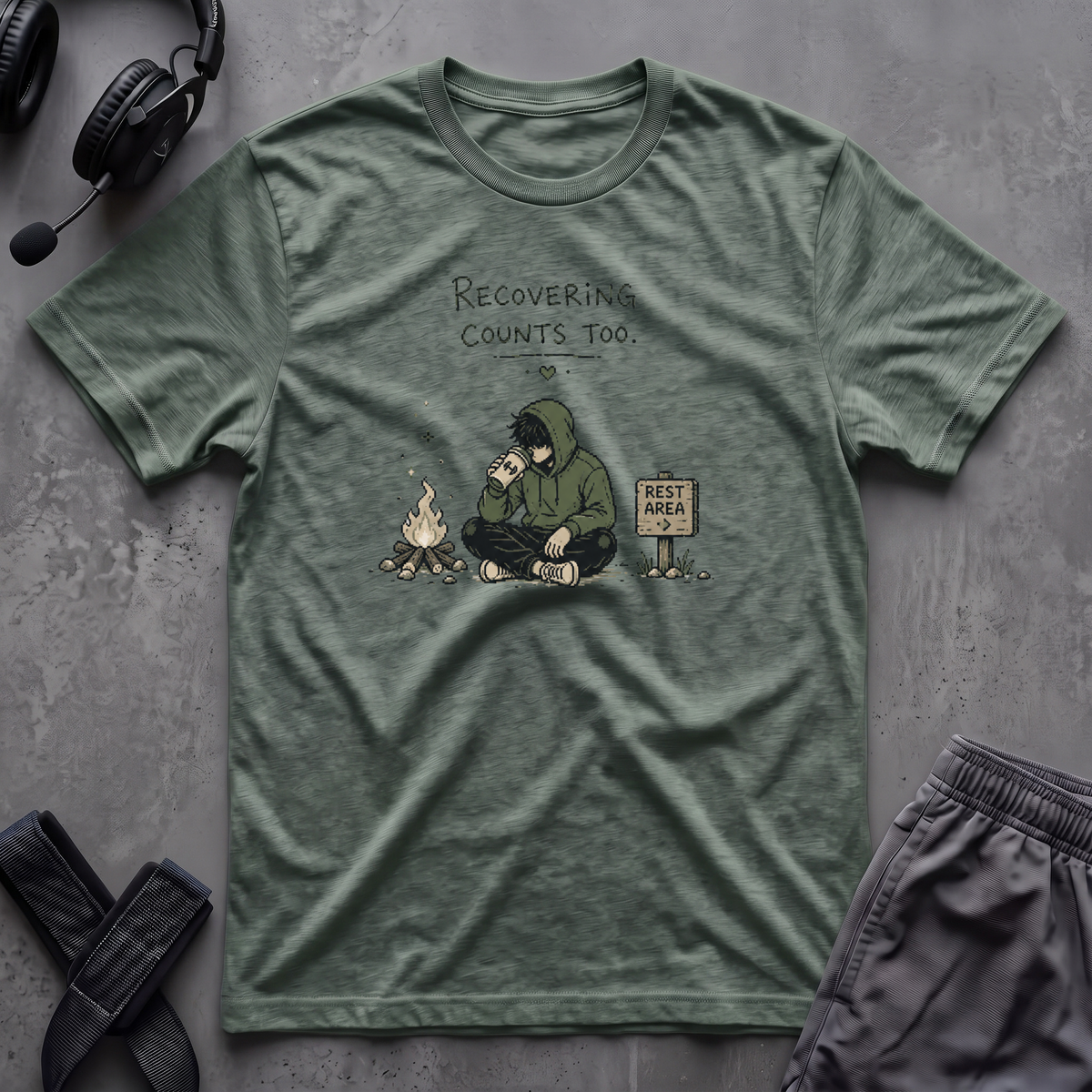 Recovering Counts Too T-Shirt