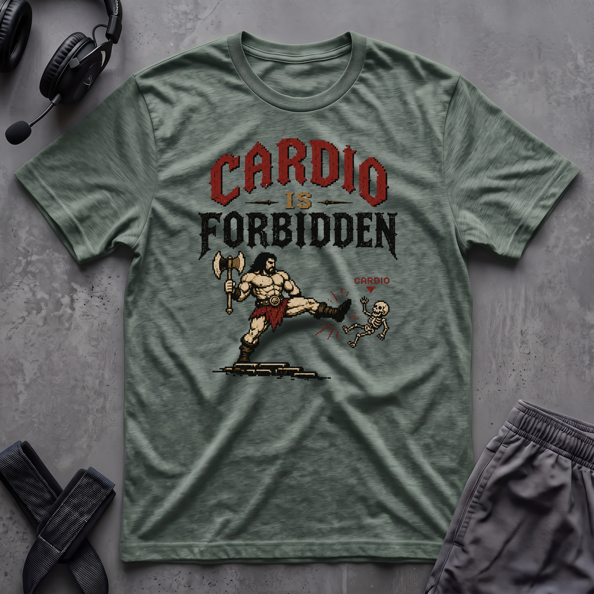 Cardio Is Forbidden T-Shirt