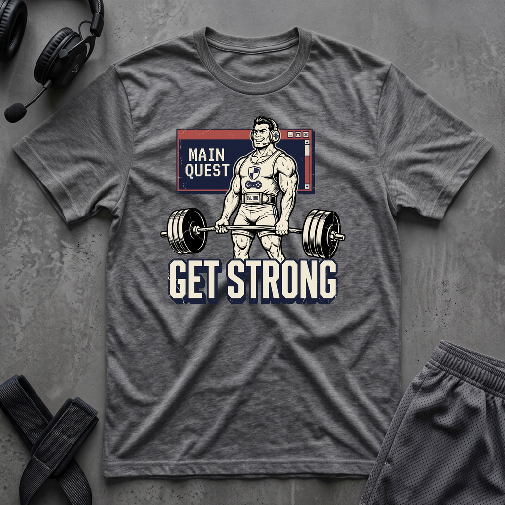 Main Quest Get Strong T-Shirt