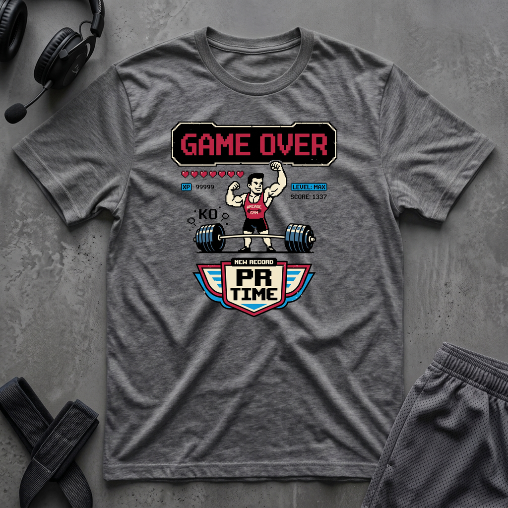 Game Over PR Time  T-Shirt