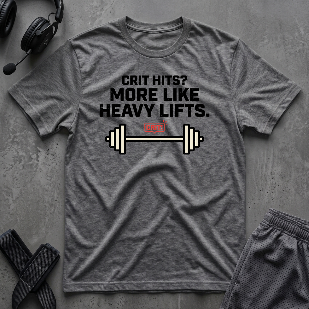 Crit Hits? More Like Heavy Lifts  T-Shirt