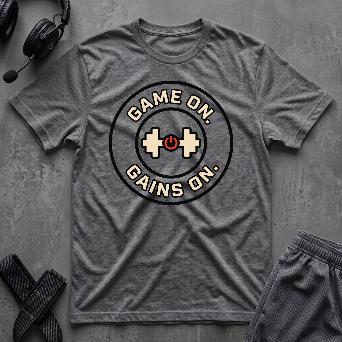 Game On. Gains On.  T-Shirt