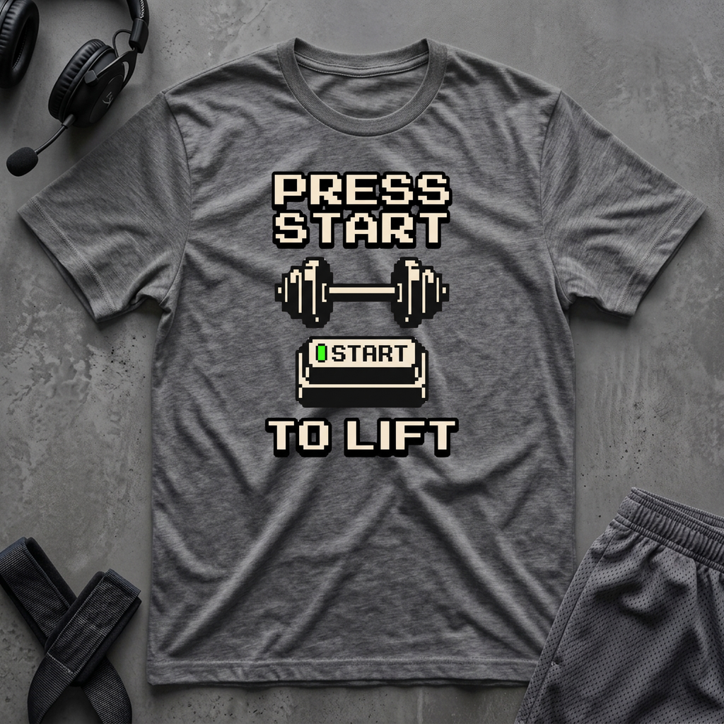 Press Start To Lift T-Shirt