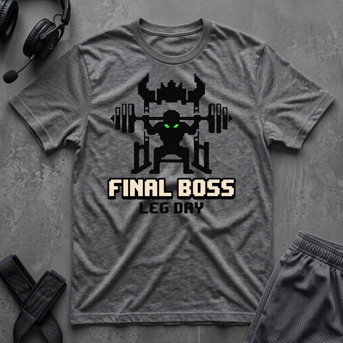 Final Boss Leg Day  T-Shirt