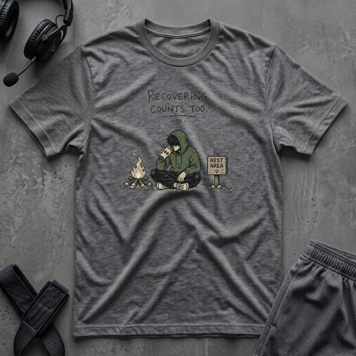 Recovering Counts Too T-Shirt