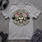 Press Start. Press Weight. T-Shirt