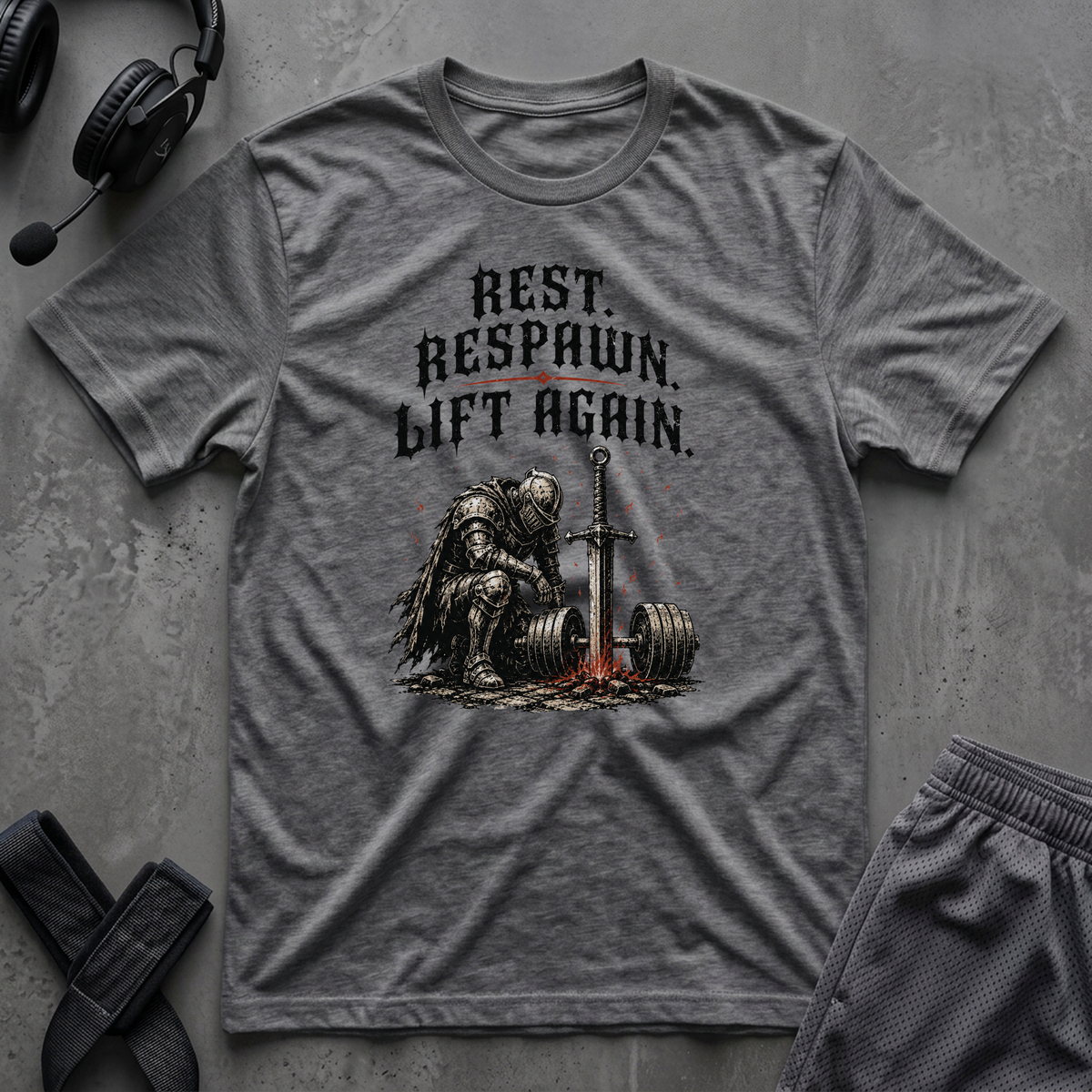 Rest.Respawn.LiftAgain. T-Shirt